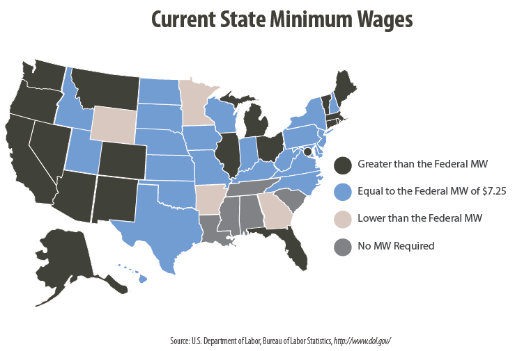 Which States Increased Their Minimum Wage This Year?