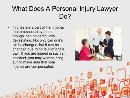 What Does a Personal Injury Lawyer Do?