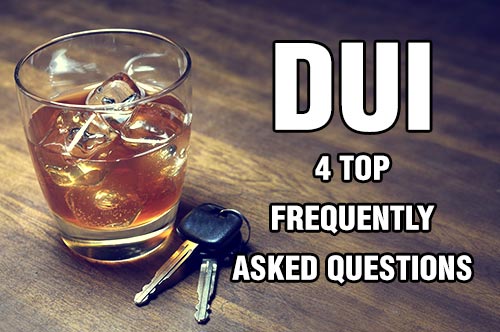 4 Top Frequently Asked Questions About Drunk Driving