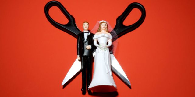 Marriages End With Divorce