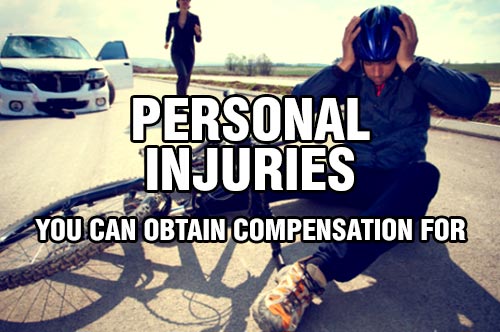 Types Of Personal Injuries You Can Obtain Compensation