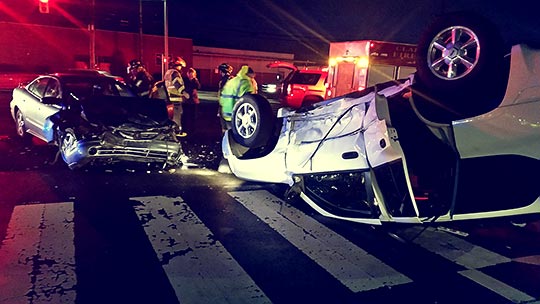 CA Intersection Accident