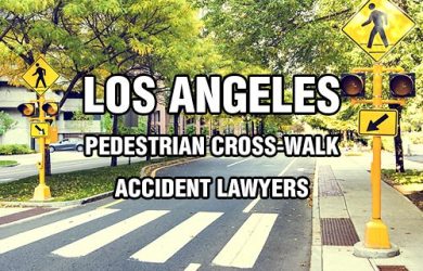 Los Angeles Pedestrian Cross-Walk Accident Lawyers