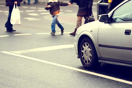 Los Angeles Pedestrian Cross-Walk Accident