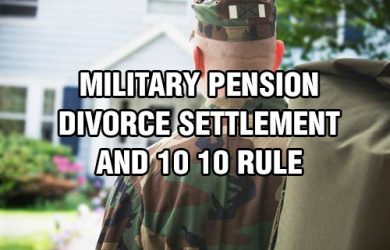 military retirement divorce 10 10 rule